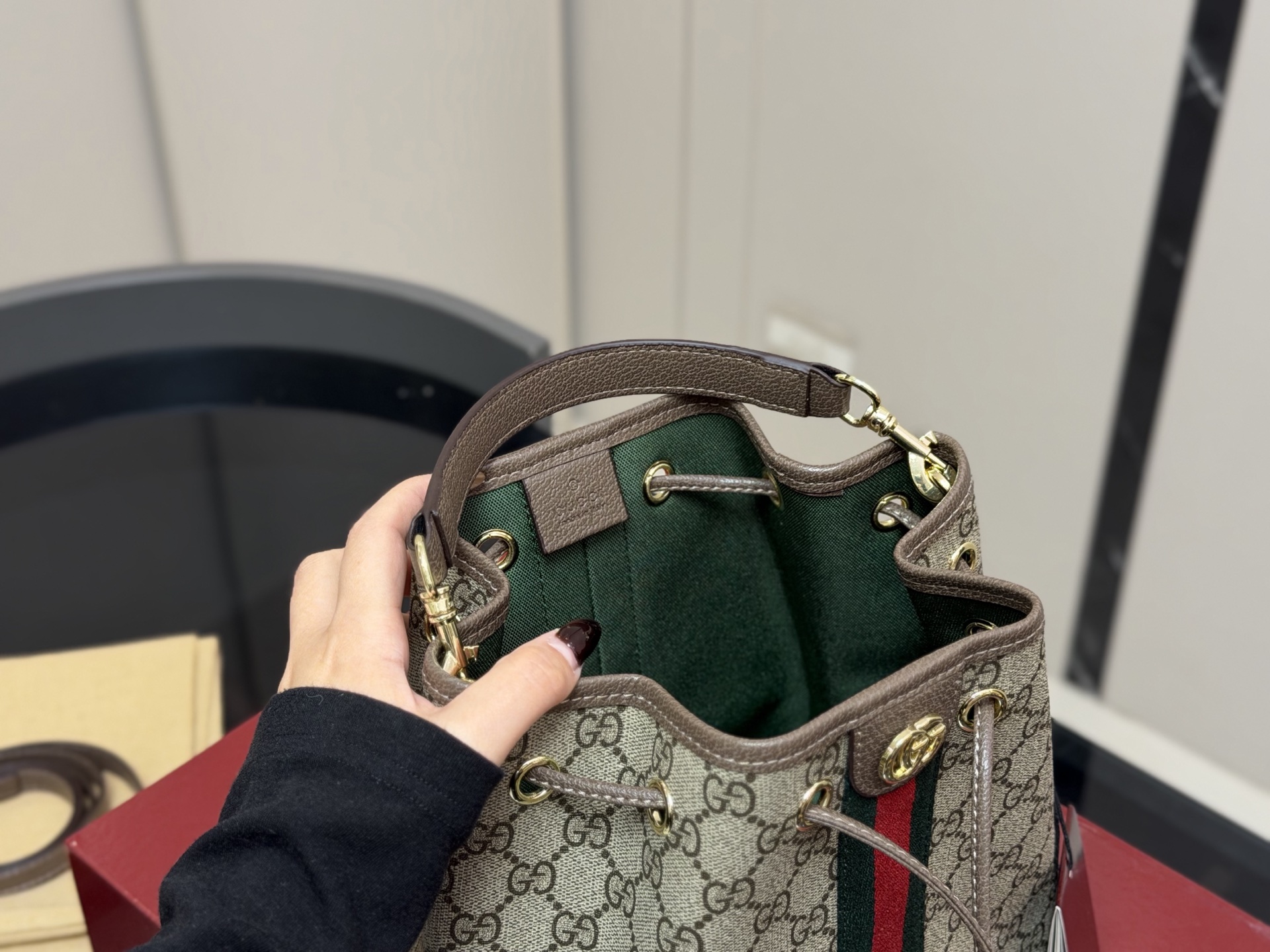 Gucci Ophidia Bucket Bag