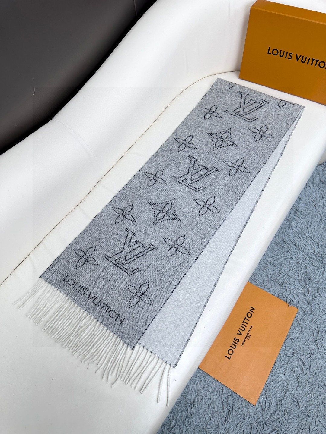 Louis Vuitton Cashmere Wool Scarf