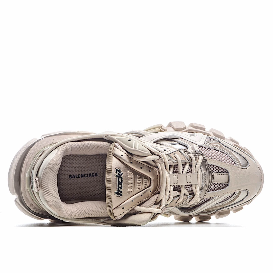 Balenciaga Sneaker Tess s.Gomma MAILLE WHITE/ORANGE