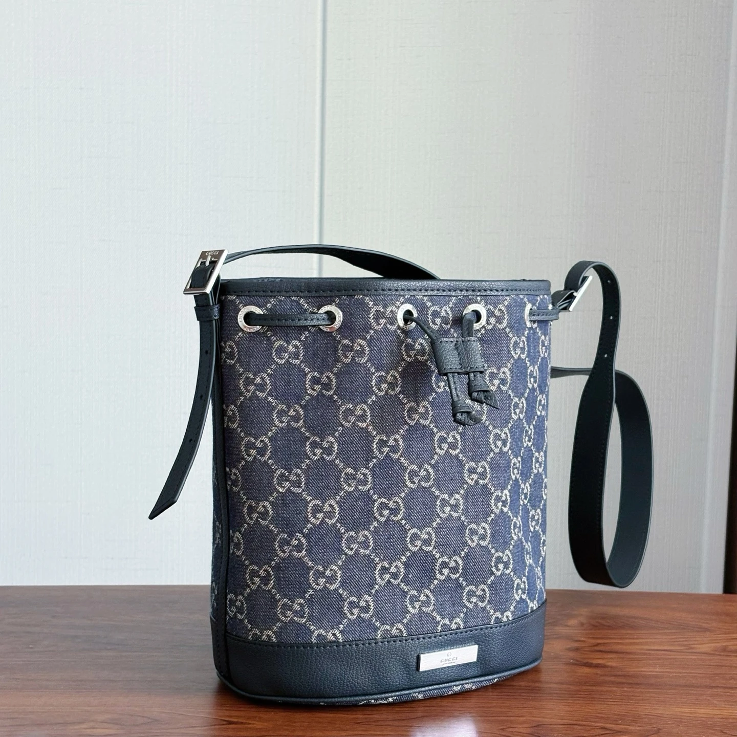 Gucci Demin Bucket Bag