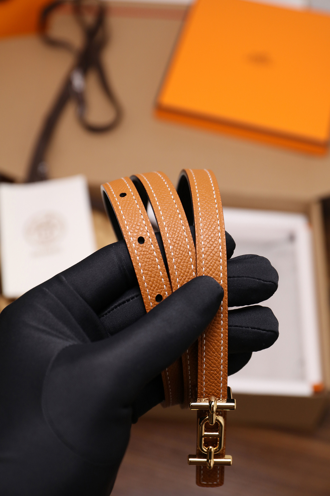 Hermes Belt W13mm Size 90-110cm