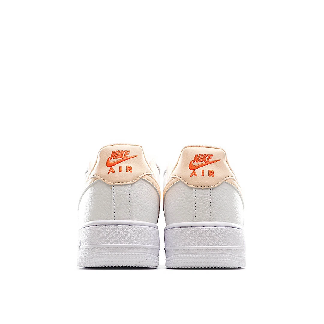 Nike Air Force 1 White and Orange