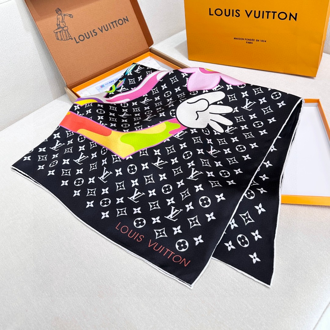 LV x TM SUPERFLAT 90 Scarf