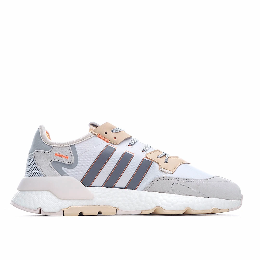 Adidas Wmns Nite Jogger 'White Glow Orange'