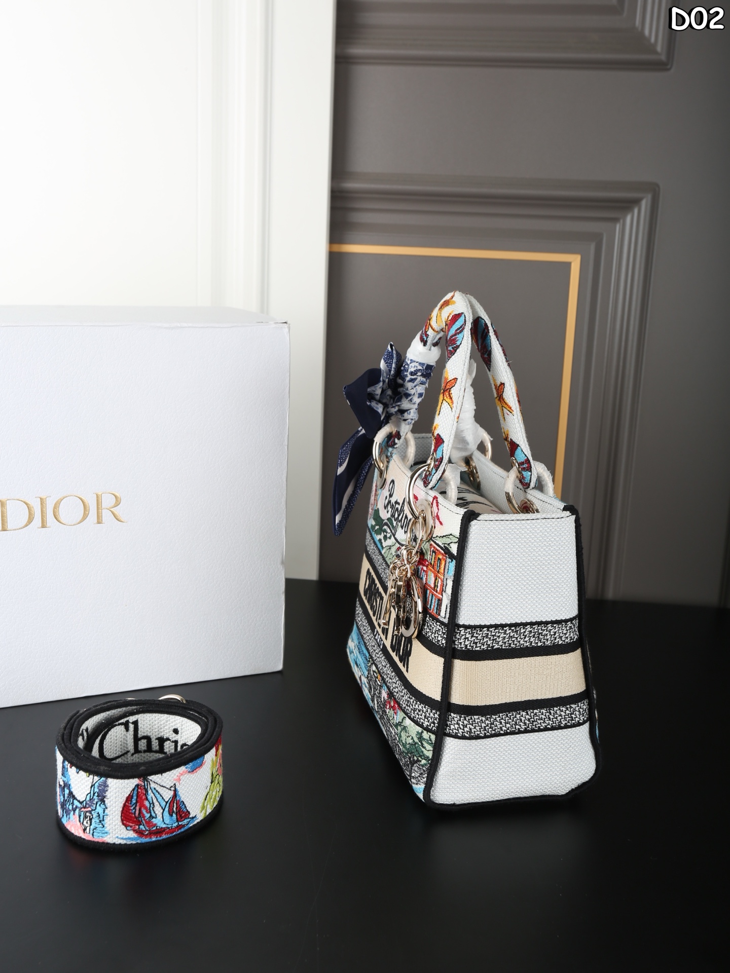 Dior Lady D-LITE Tote Bag