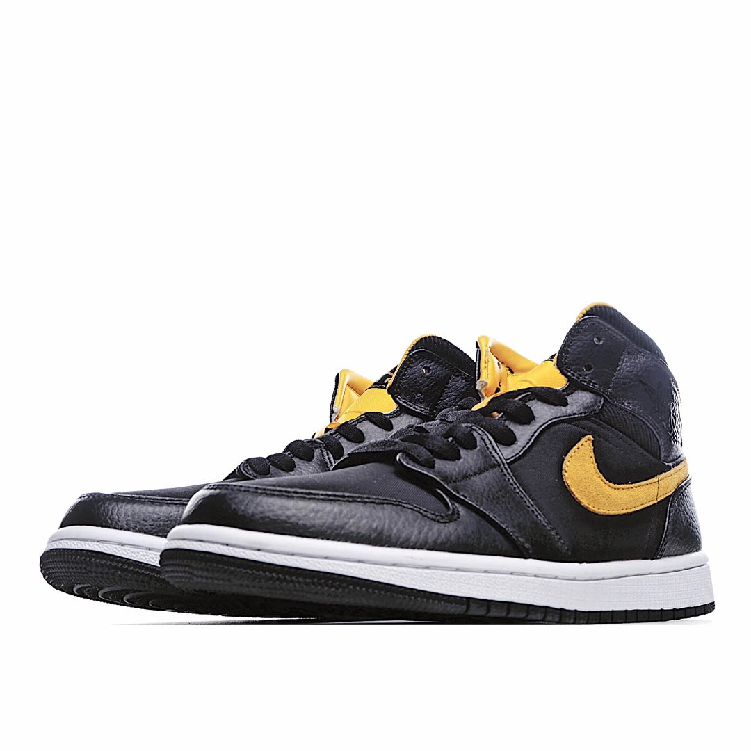 Air Jordan 1 Mid SE 'Black Gold'
