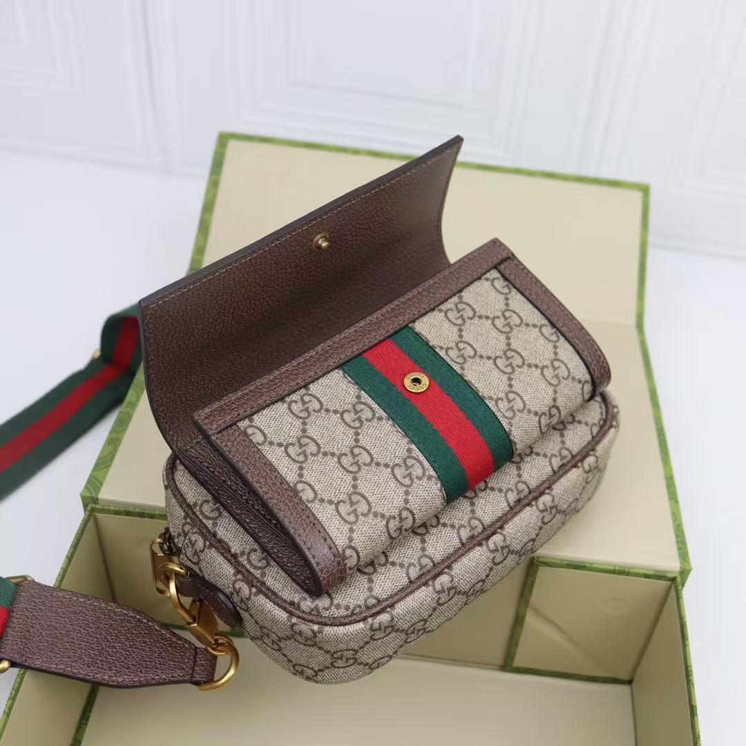 EMBOSS WITH INITIALS Ophidia mini bag