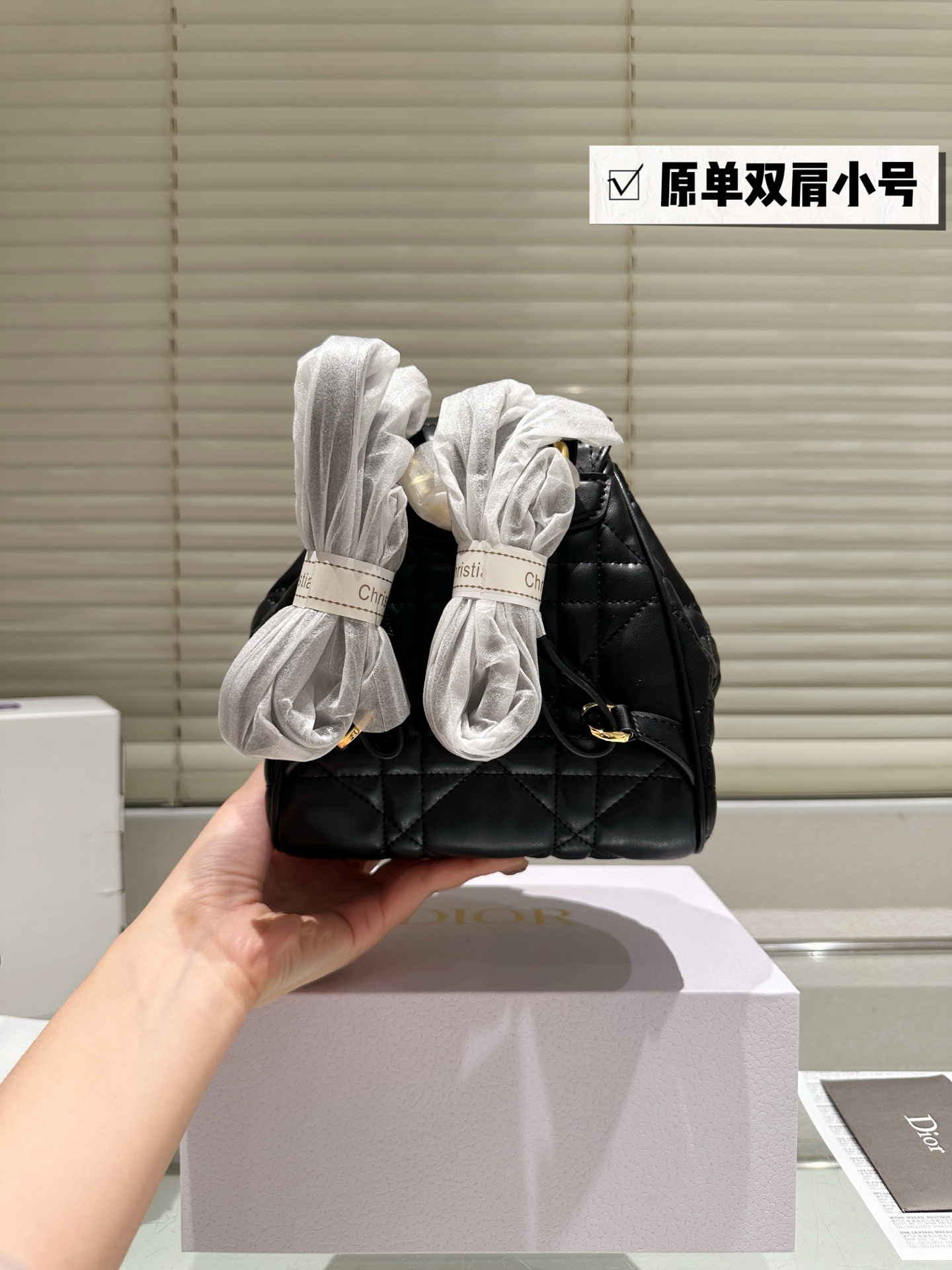 Dior Caro Nano Shoulder Bag