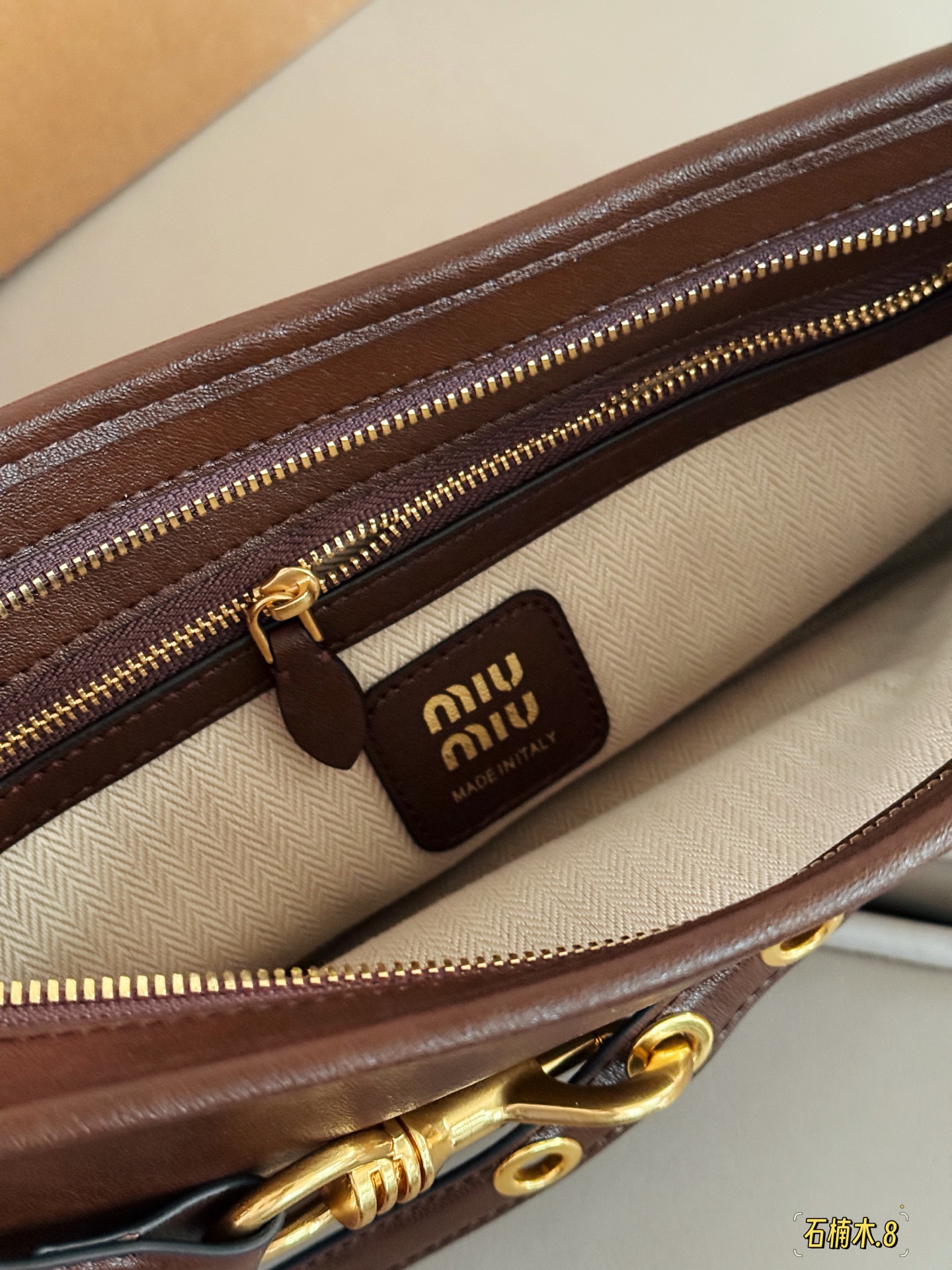 Miumiu Aventure Nappa Bag