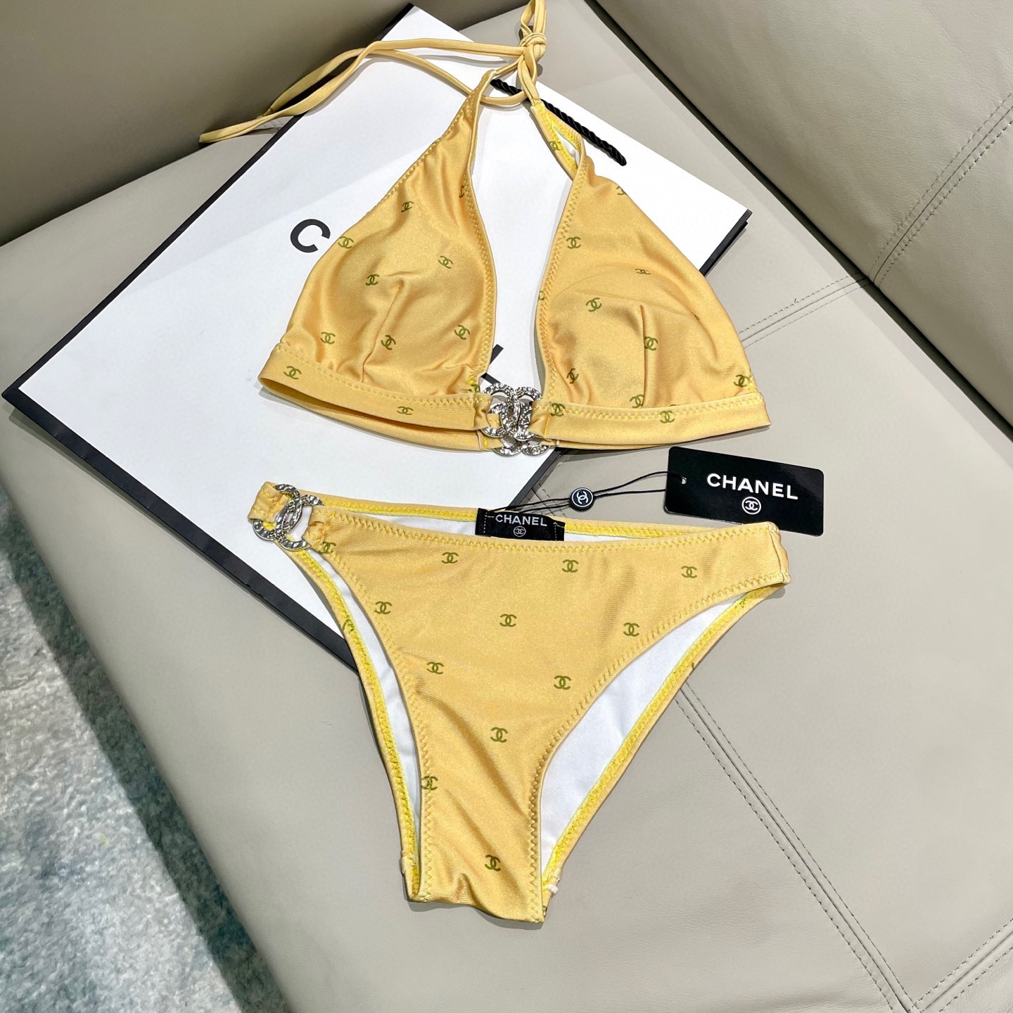 Chanel Quick Drying Elastic Swimsuit
