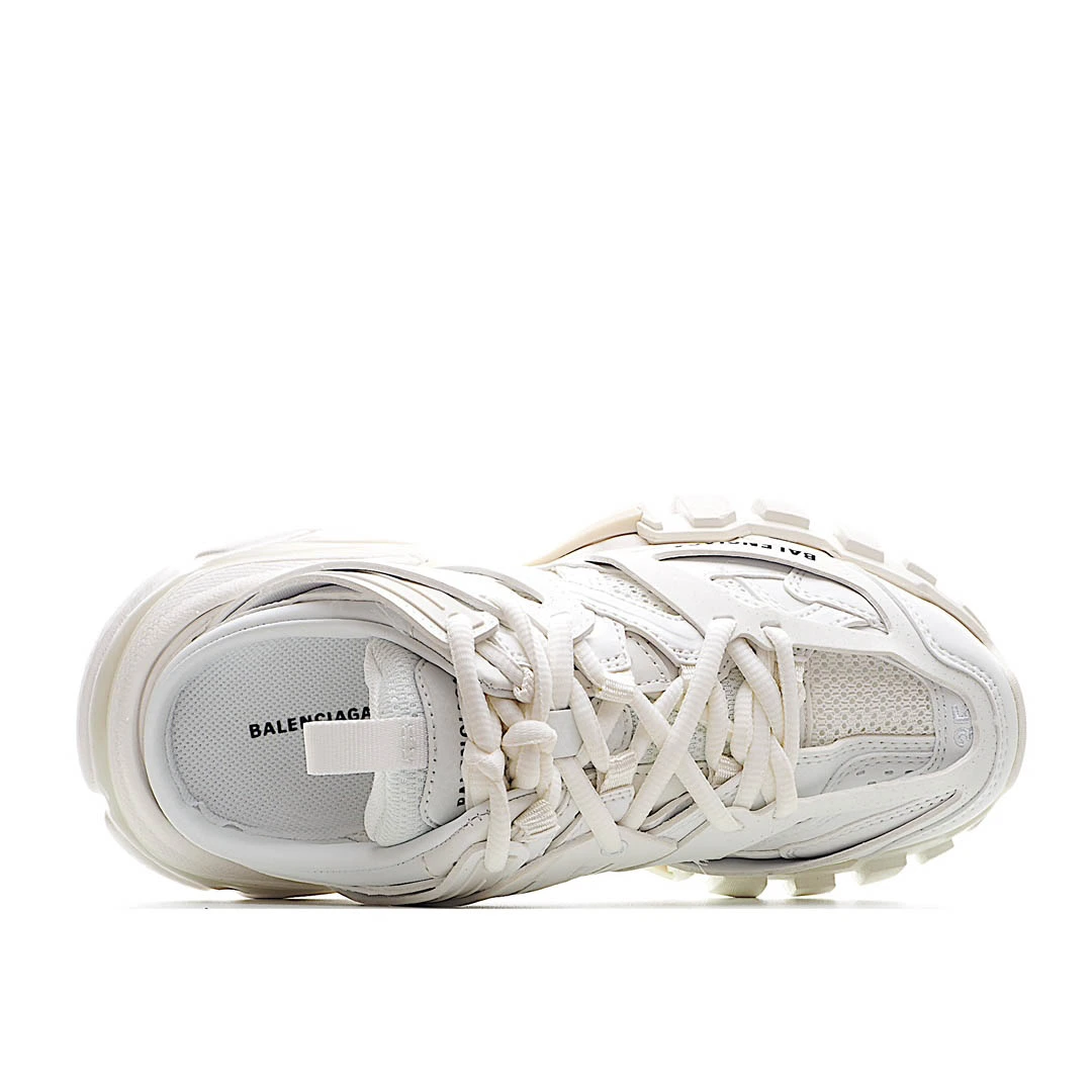 Balenciaga Sneaker Tess s.Gomma MAILLE WHITE/ORANGE
