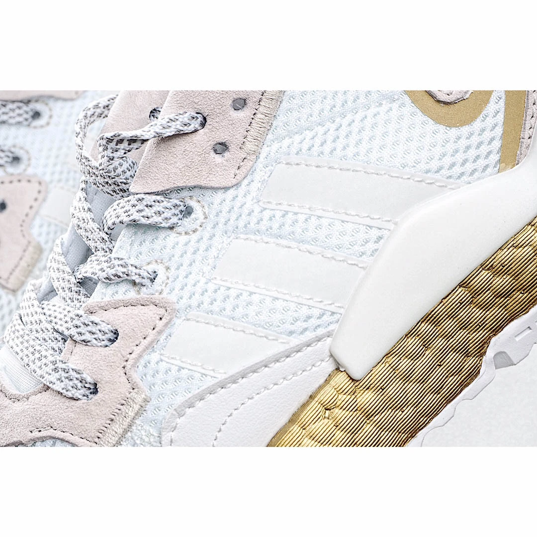 Adidas Wmns Nite Jogger 'White Gold Metallic'