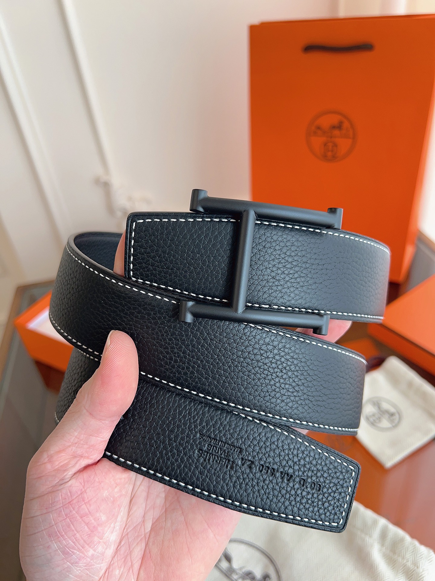 Hermes Belt Width 37mm Size 95-125cm