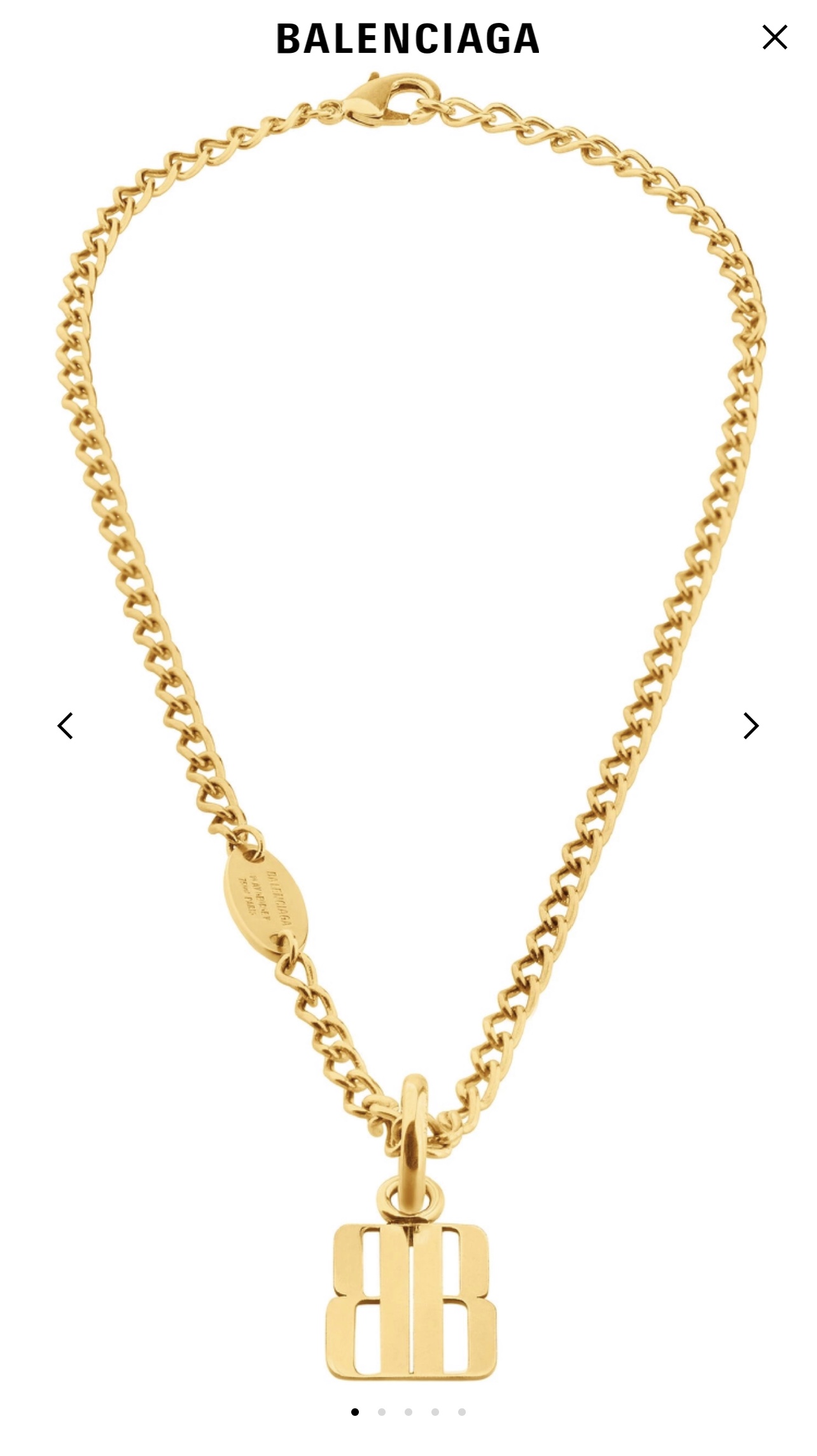 Balenciaga Necklace