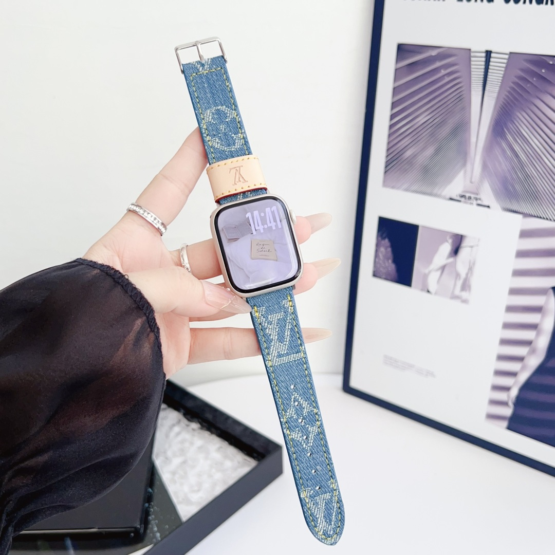 LV Demin Watch Band