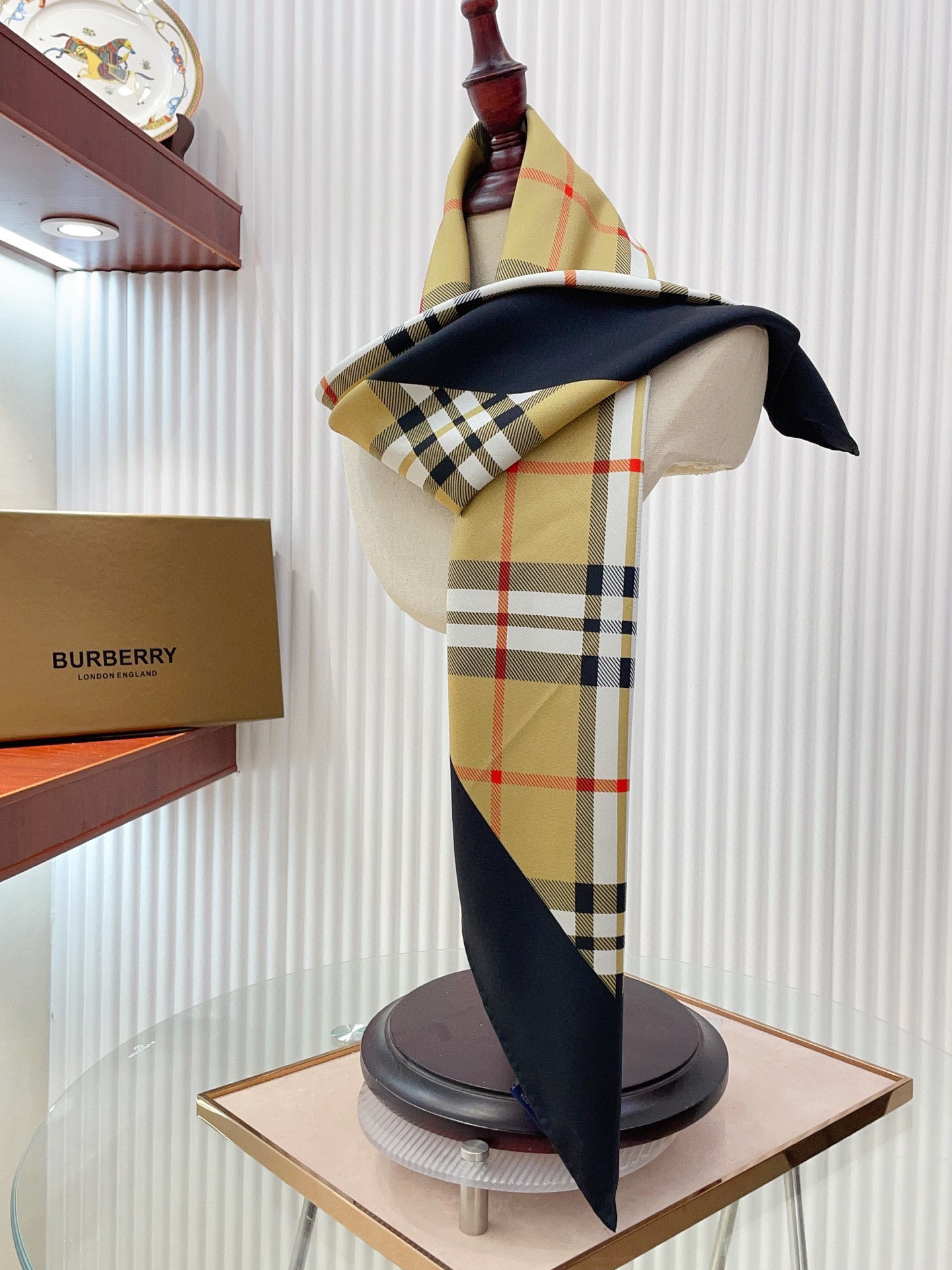 Burberry Silk Scarfs