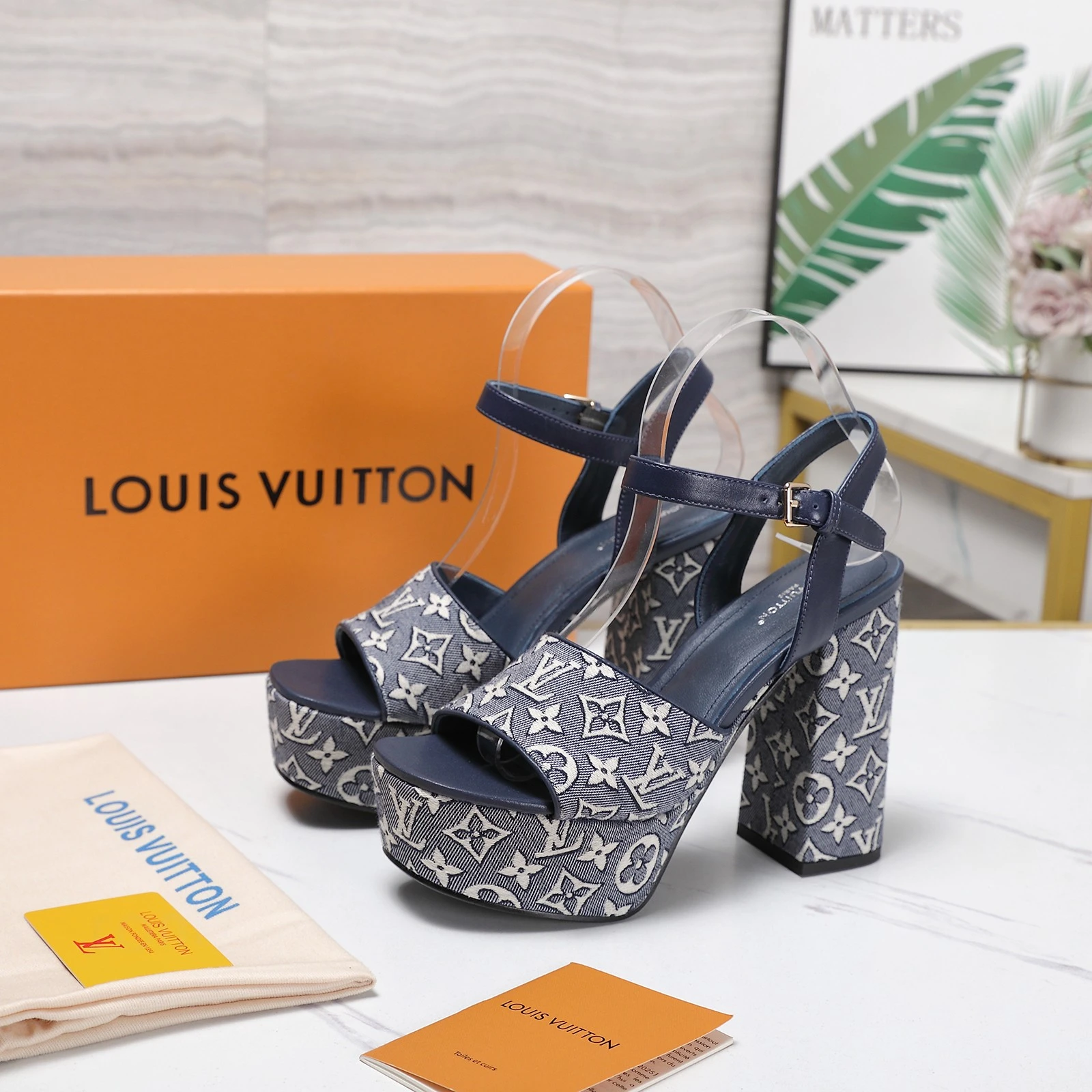 Louis Vuitton 26 SS High Heel Sandals