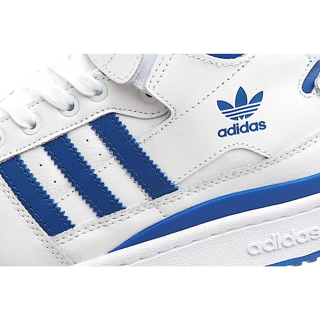 Adidas Forum Mid Refined 'White Navy'