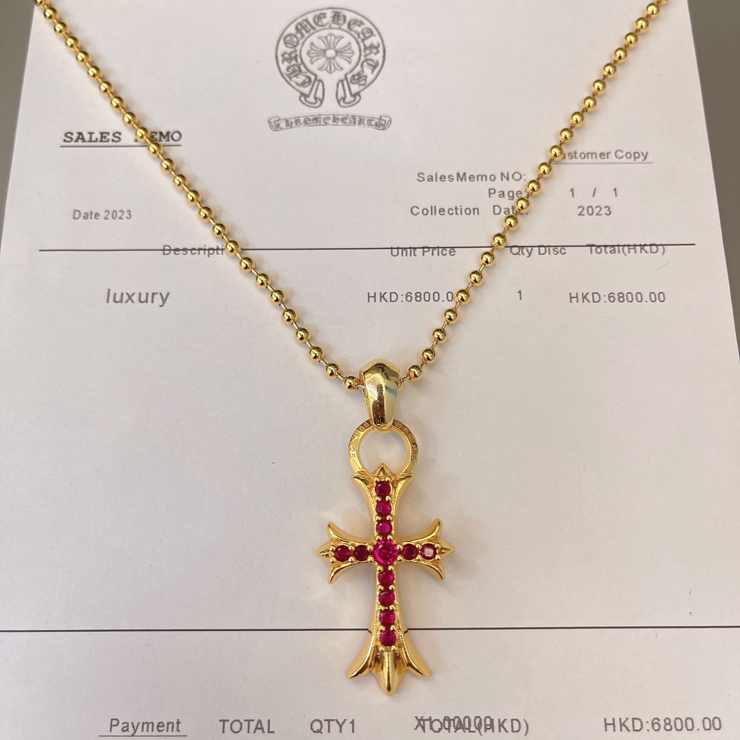 Chrome hearts  necklace