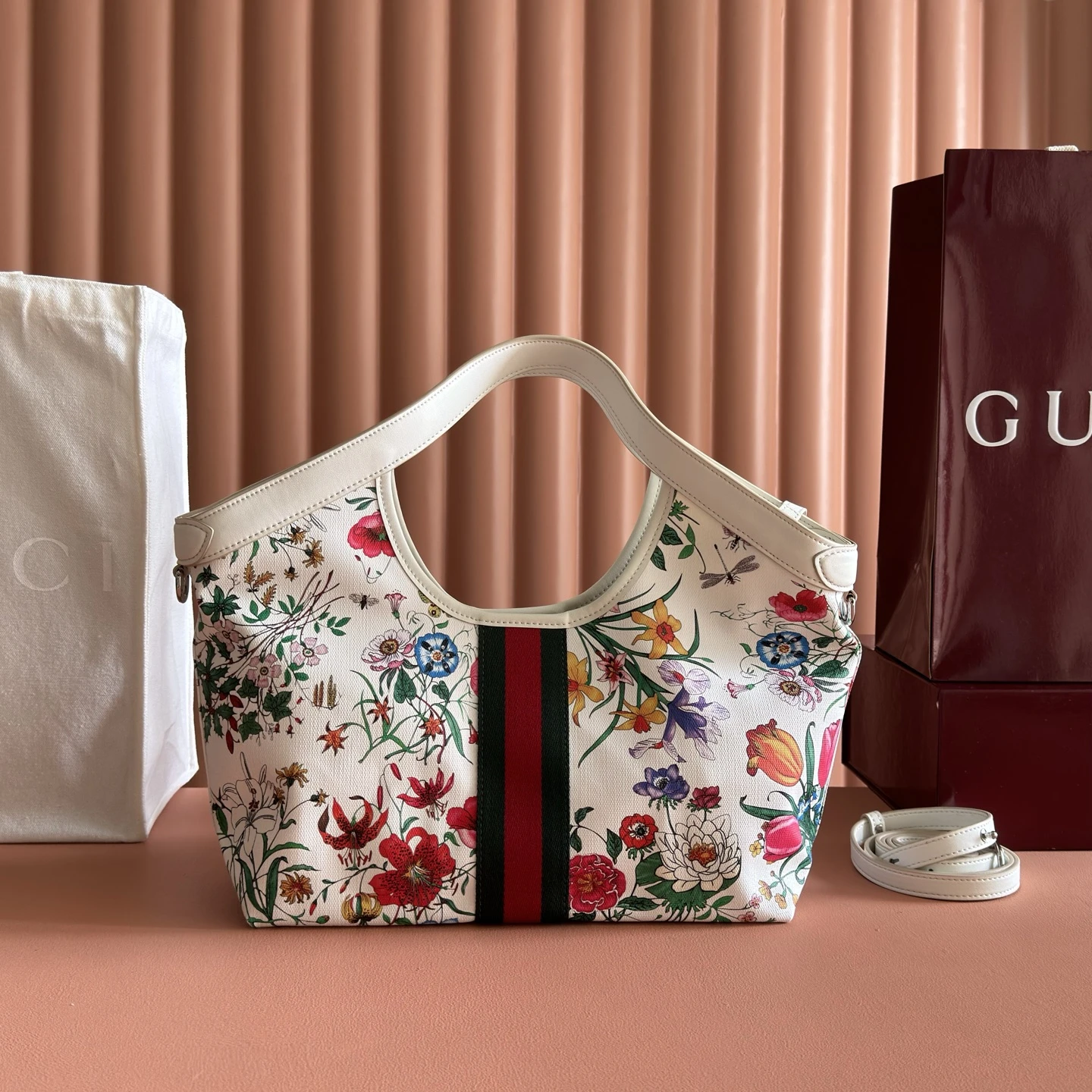 Gucci Giglio Tote Bag