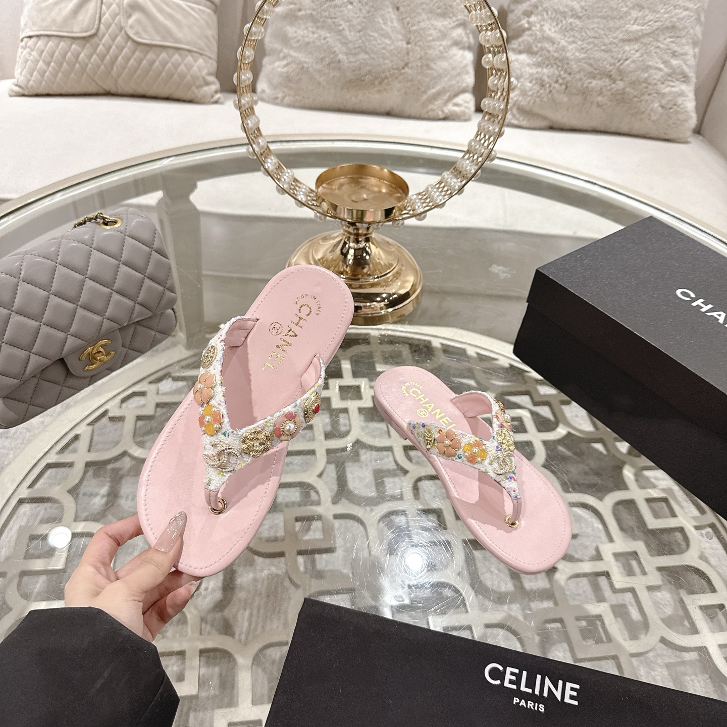 Chanel Slippers