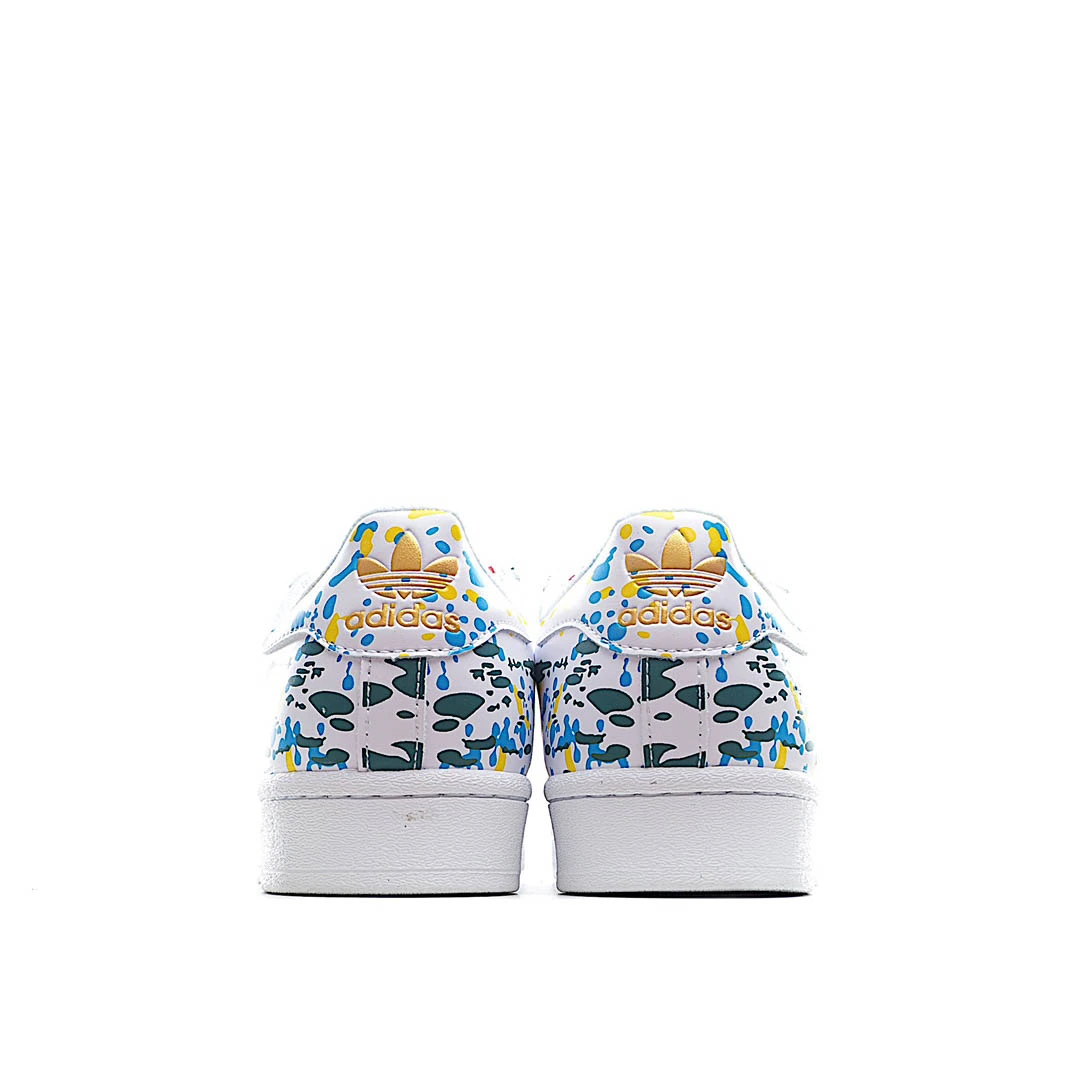 Adidas Superstar 'Splashes, Splatter and Drips - White'