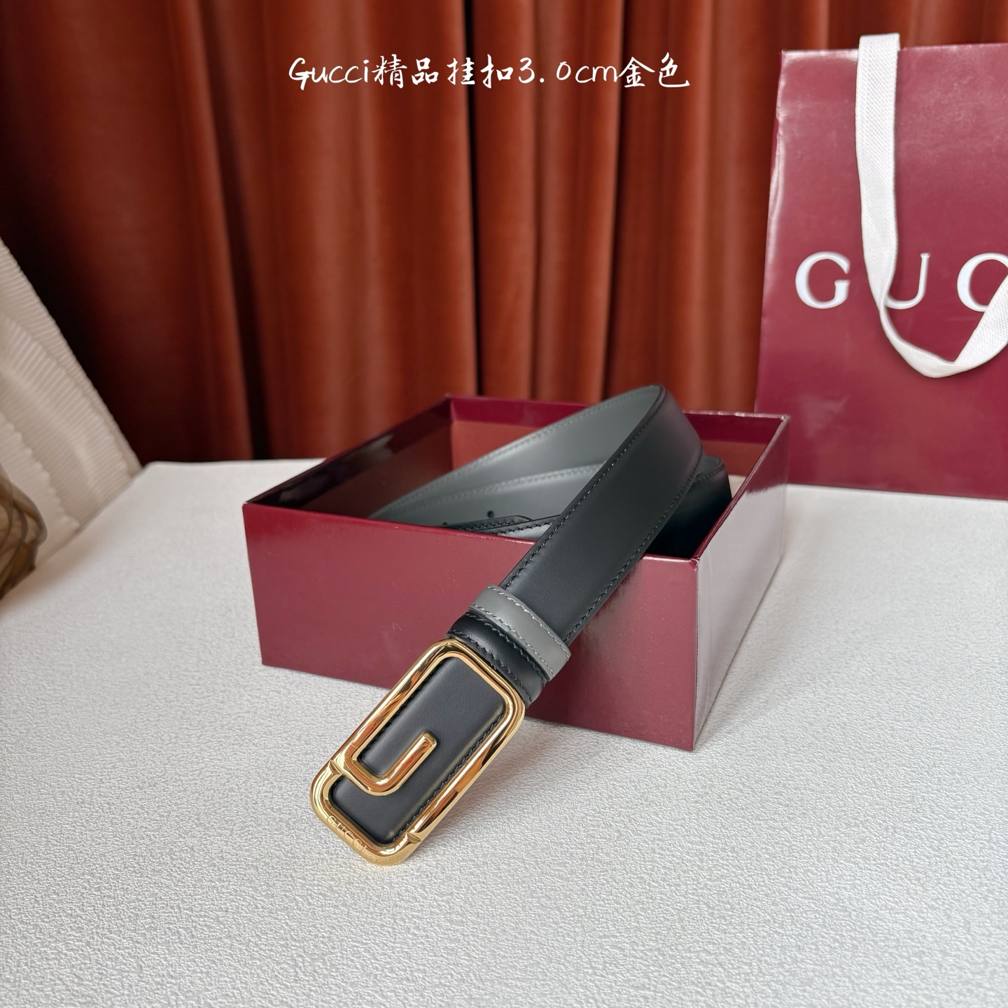 Gucci Belt for Men Width 30mm