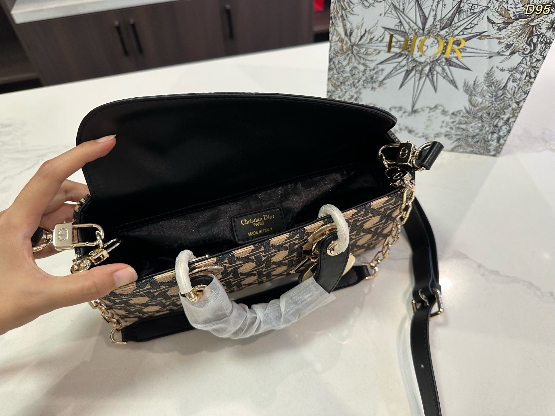 Dior Lady Classic Tote Bag