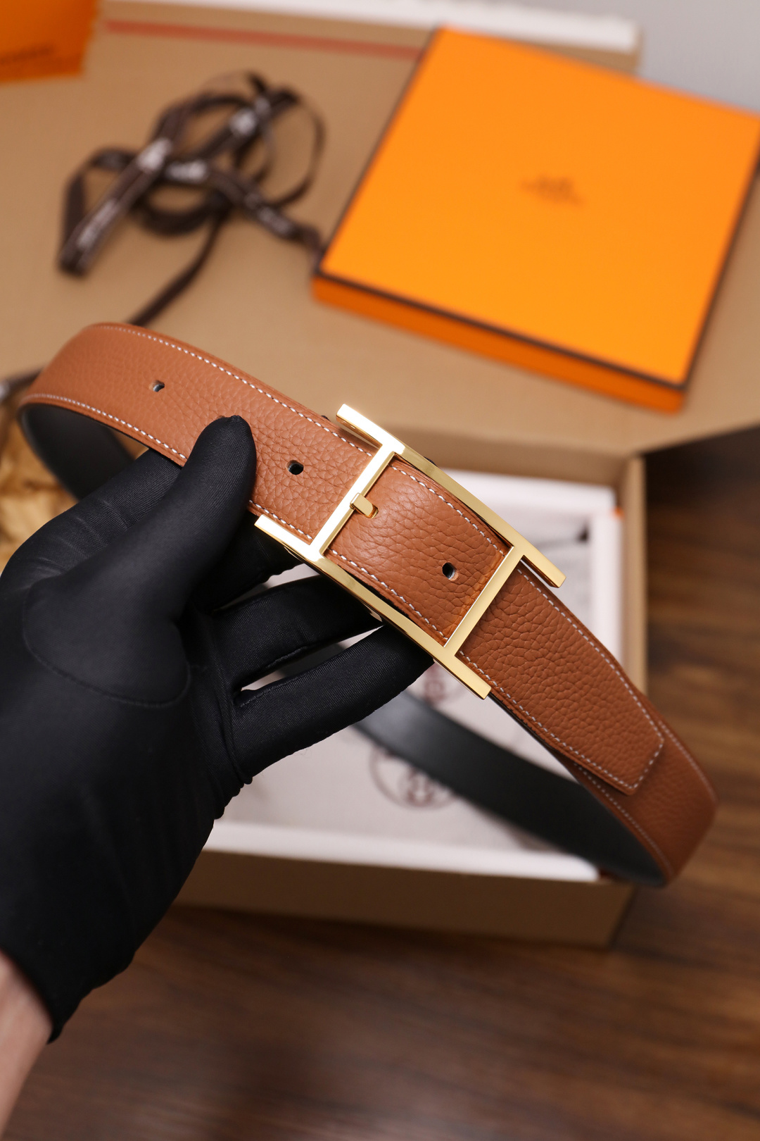 Hermes Belt Width 32mm Size100-125cm