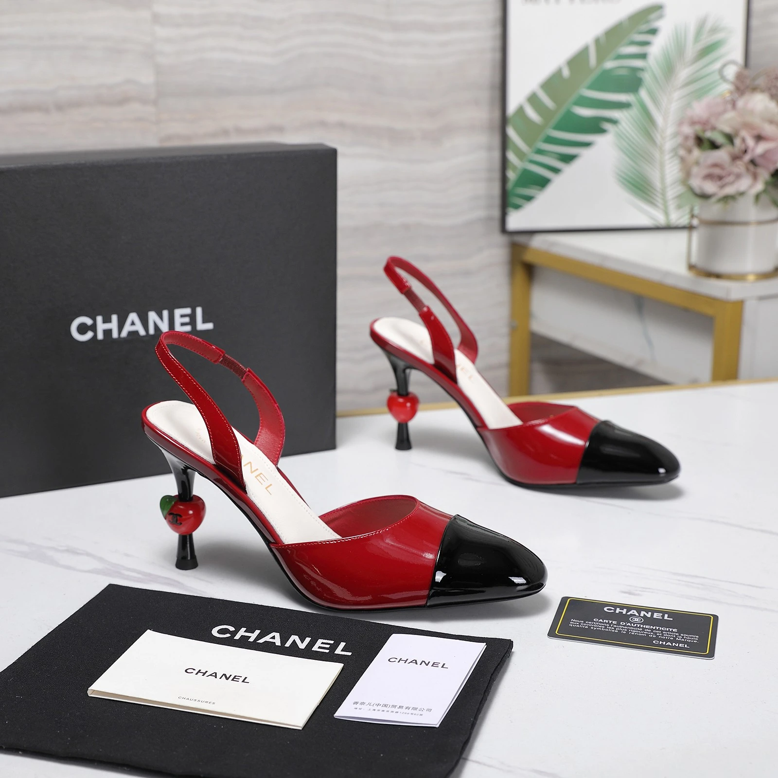 Chanel 26SS Apple and Slingback Sandals