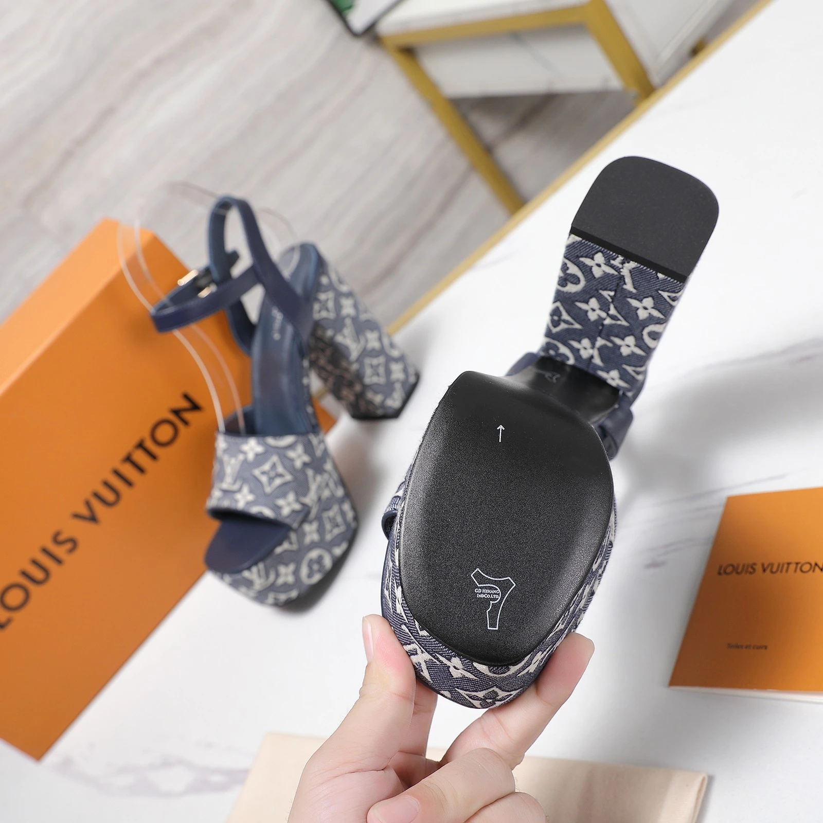 Louis Vuitton 26 SS High Heel Sandals