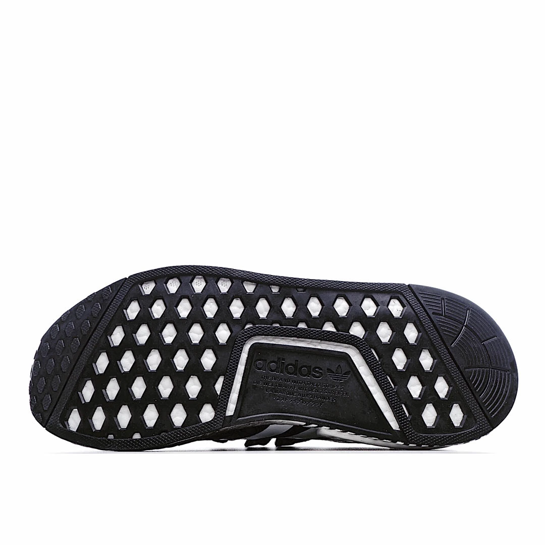 Adidas NMD_R1 'Glitch - Black White' Sample