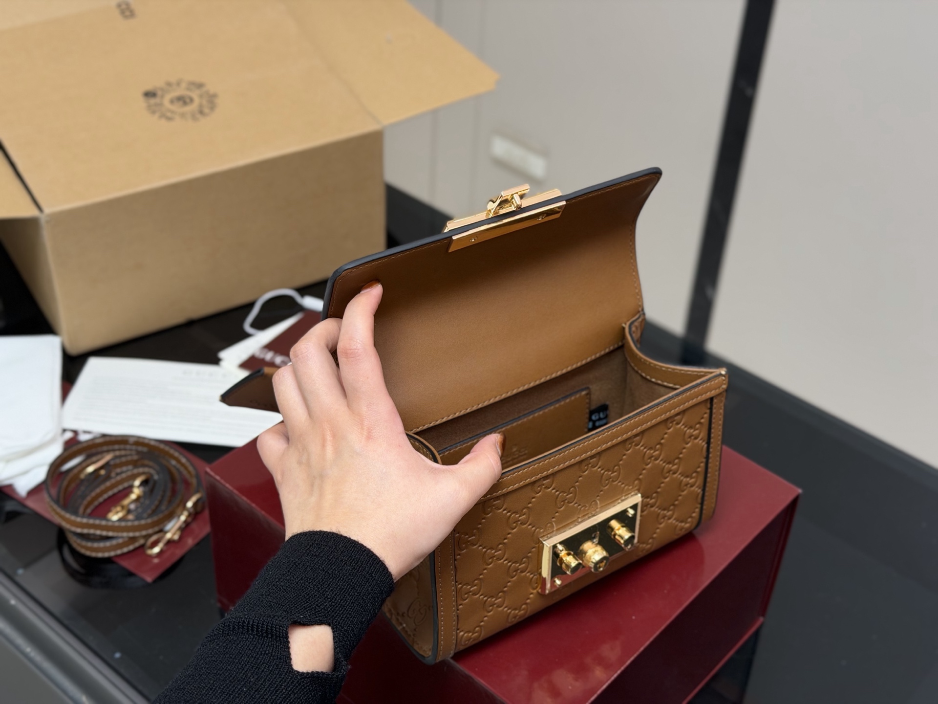 Gucci Padlock Tote Bag