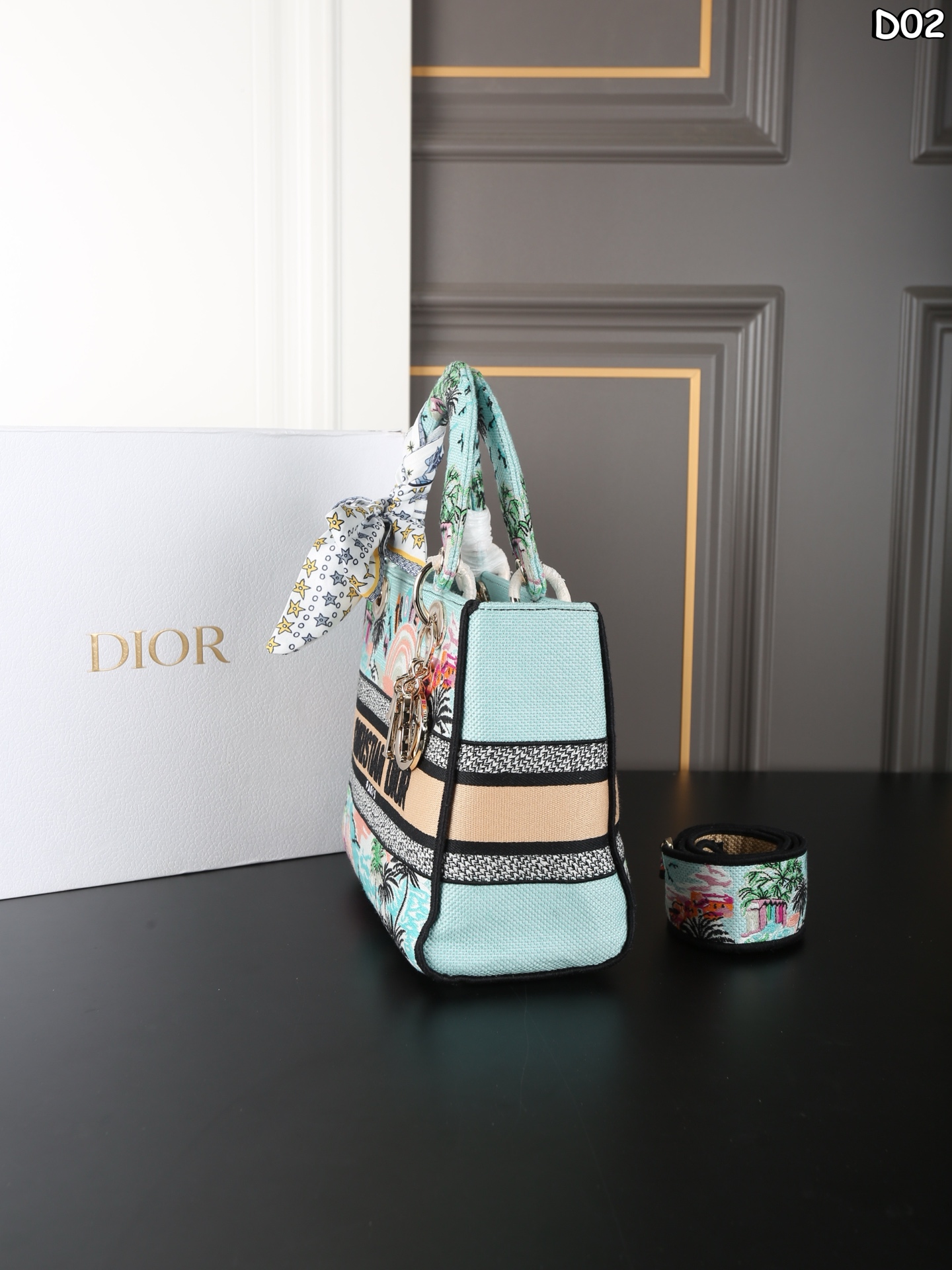 Dior Lady D-LITE Tote Bag