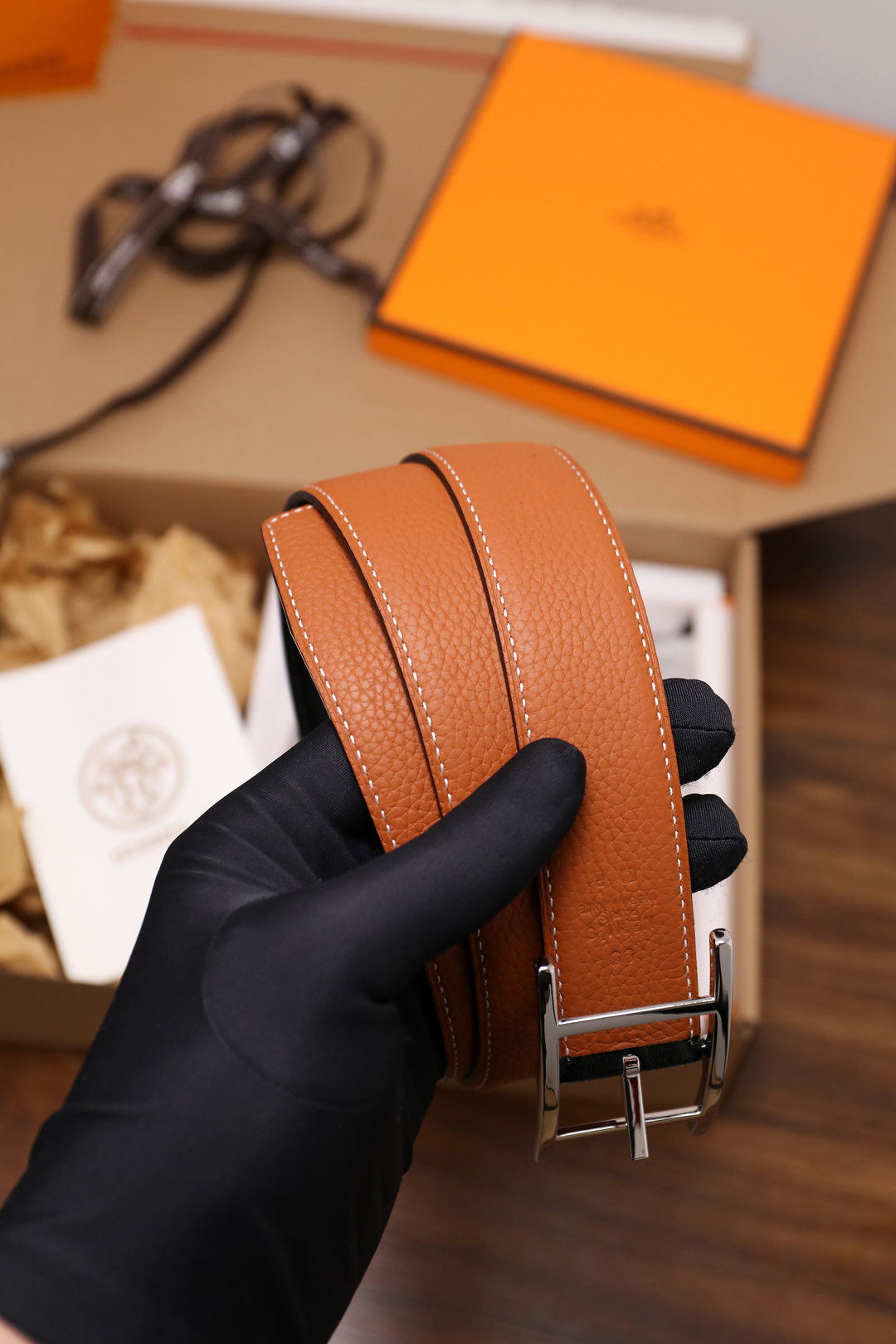 Hermes Belt Width 32mm Size100-125cm