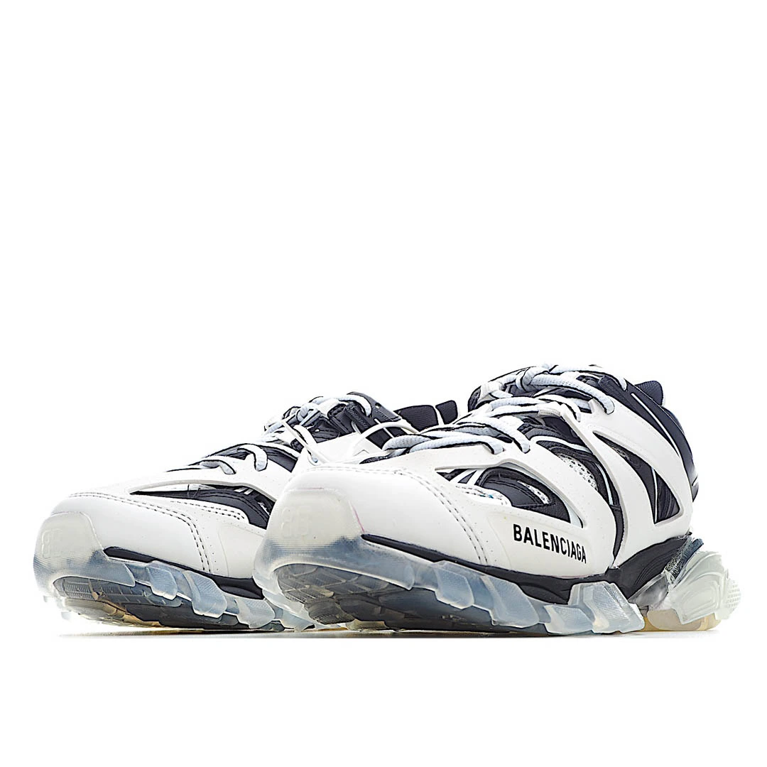 Balenciaga Sneaker Tess s.Gomma MAILLE WHITE/ORANGE