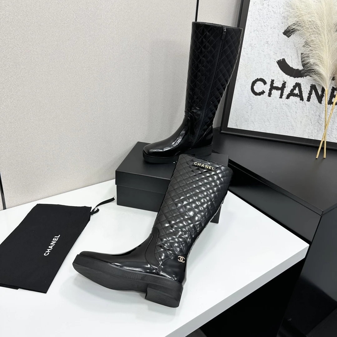 Chanel Sheepskin boots