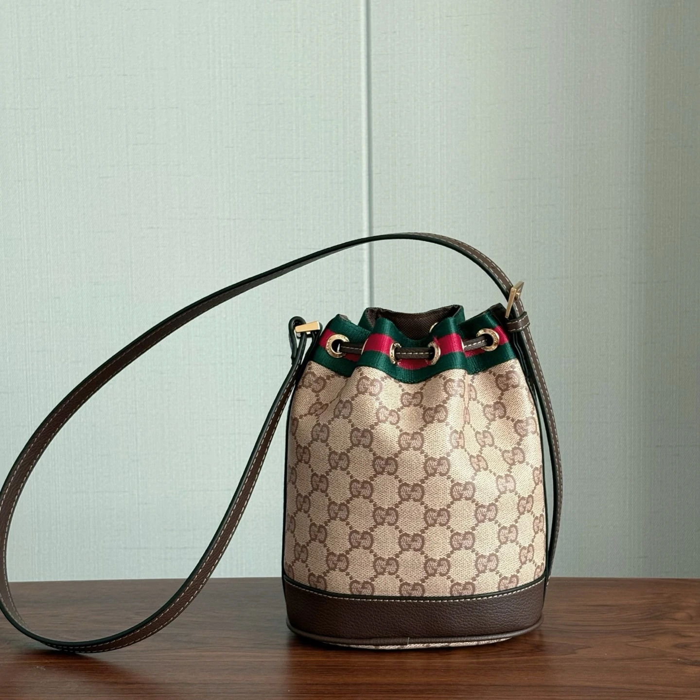 Gucci Webbing Mini Bucket Bag