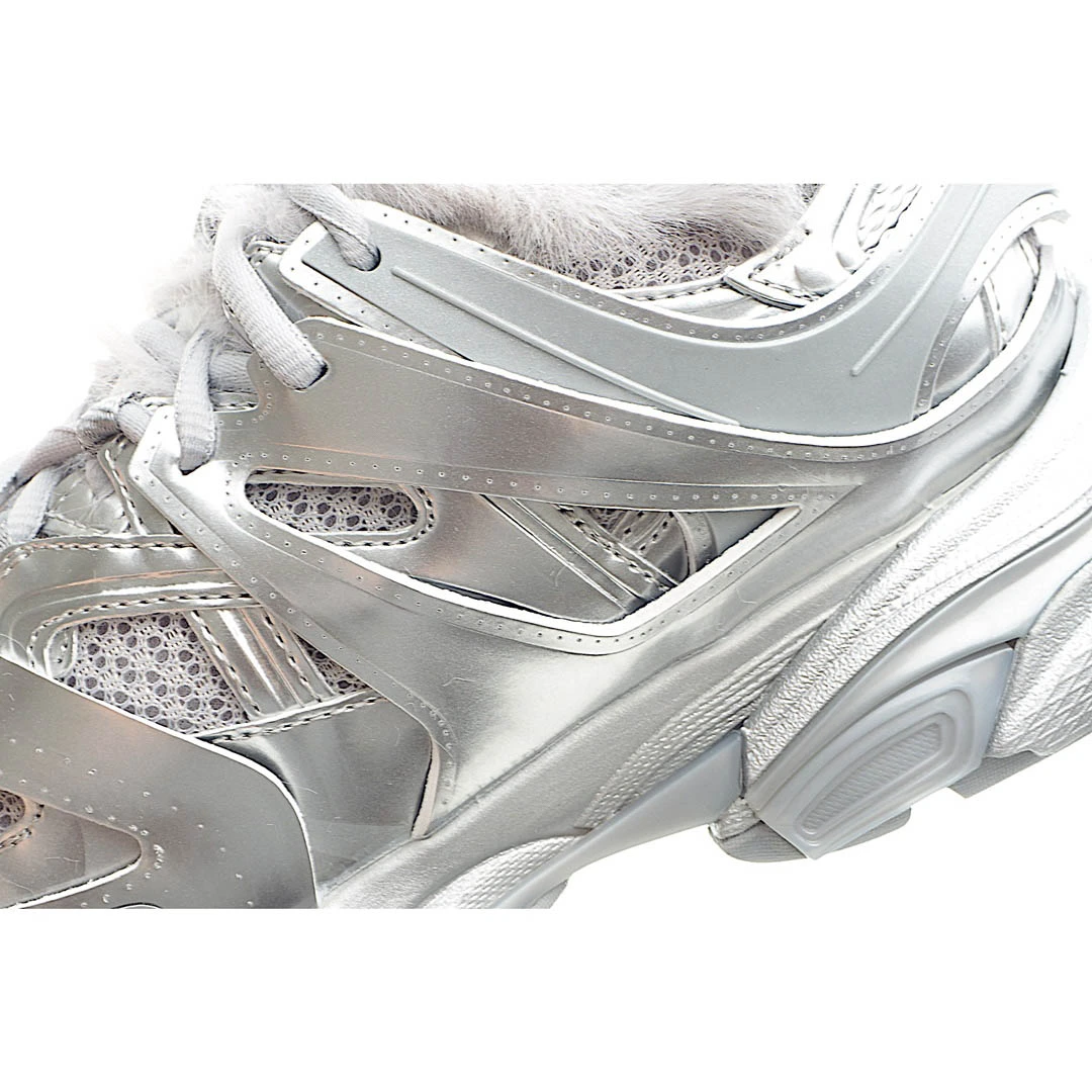 Balenciaga Sneaker Tess s.Gomma MAILLE WHITE/ORANGE