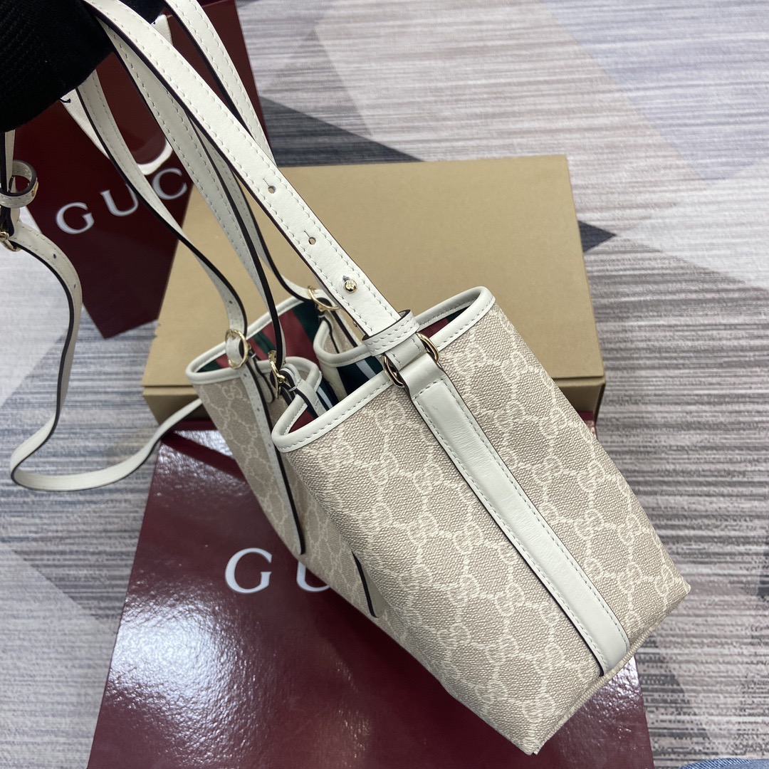 Gucci Emblem Tote Bag