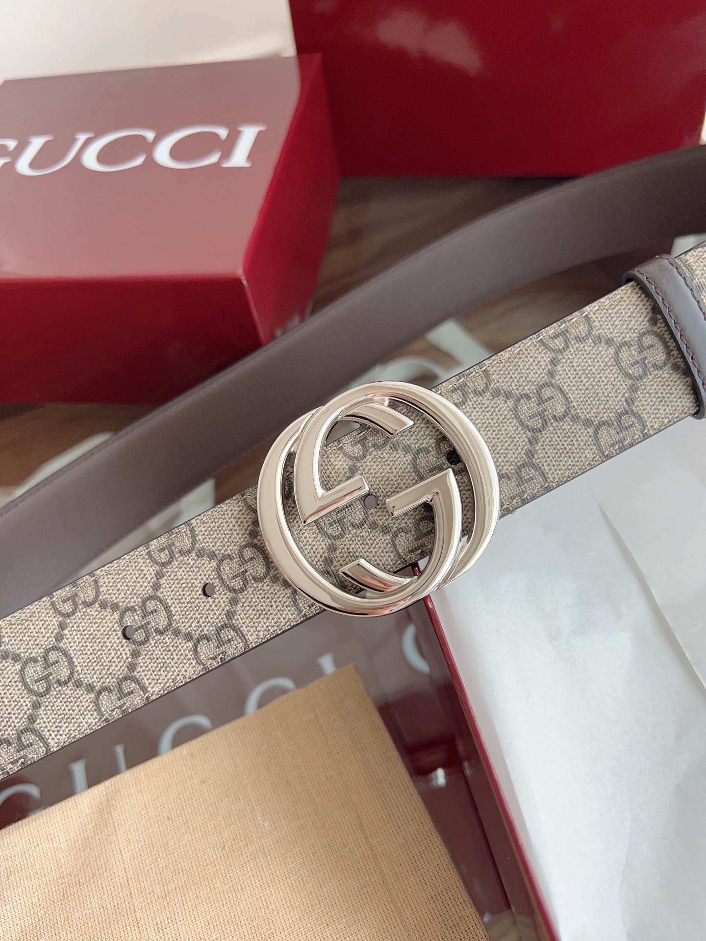 Gucci Belt for Men Width 40mm