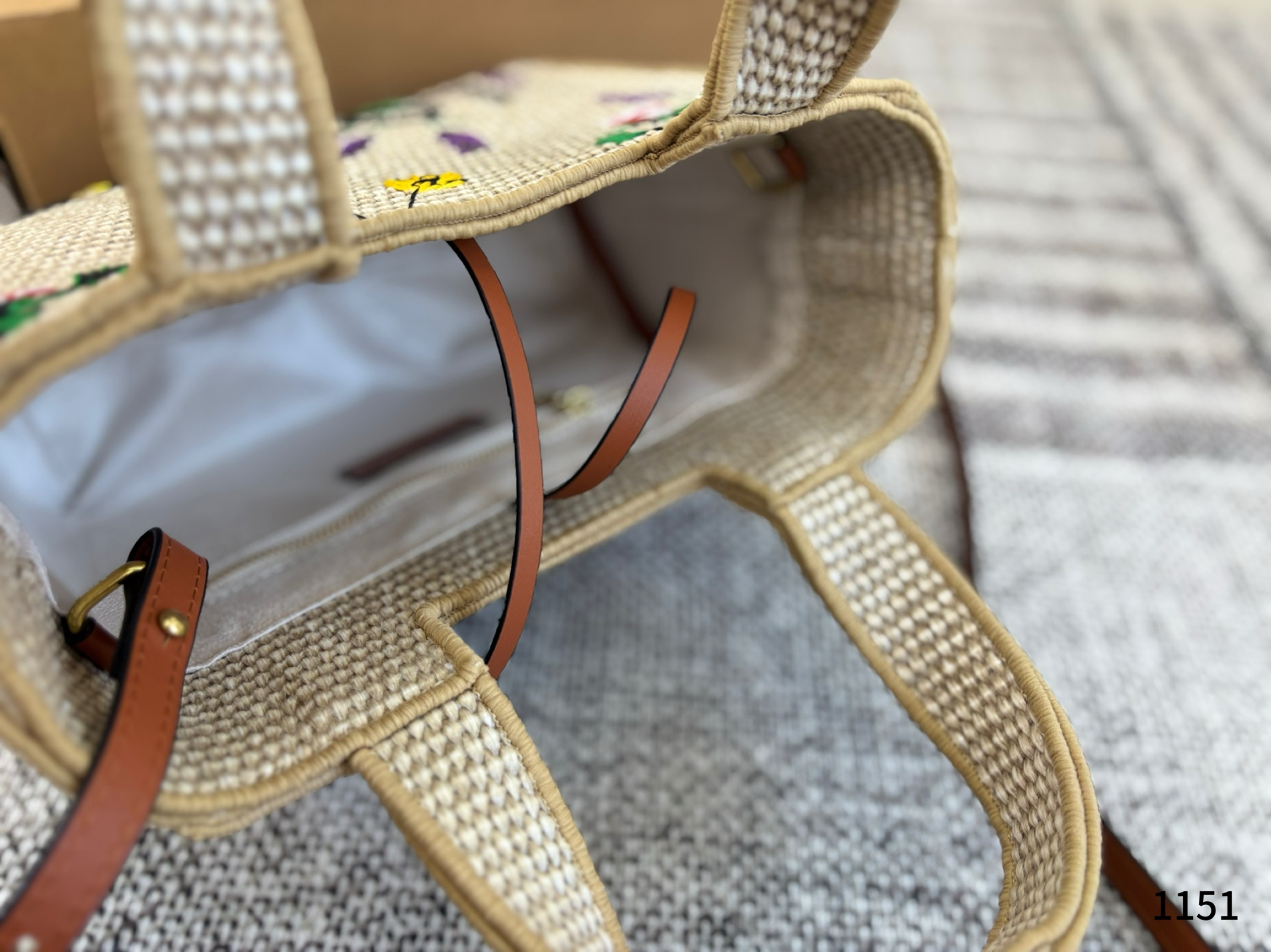 Loewe Paulas's 1biza Straw Bag