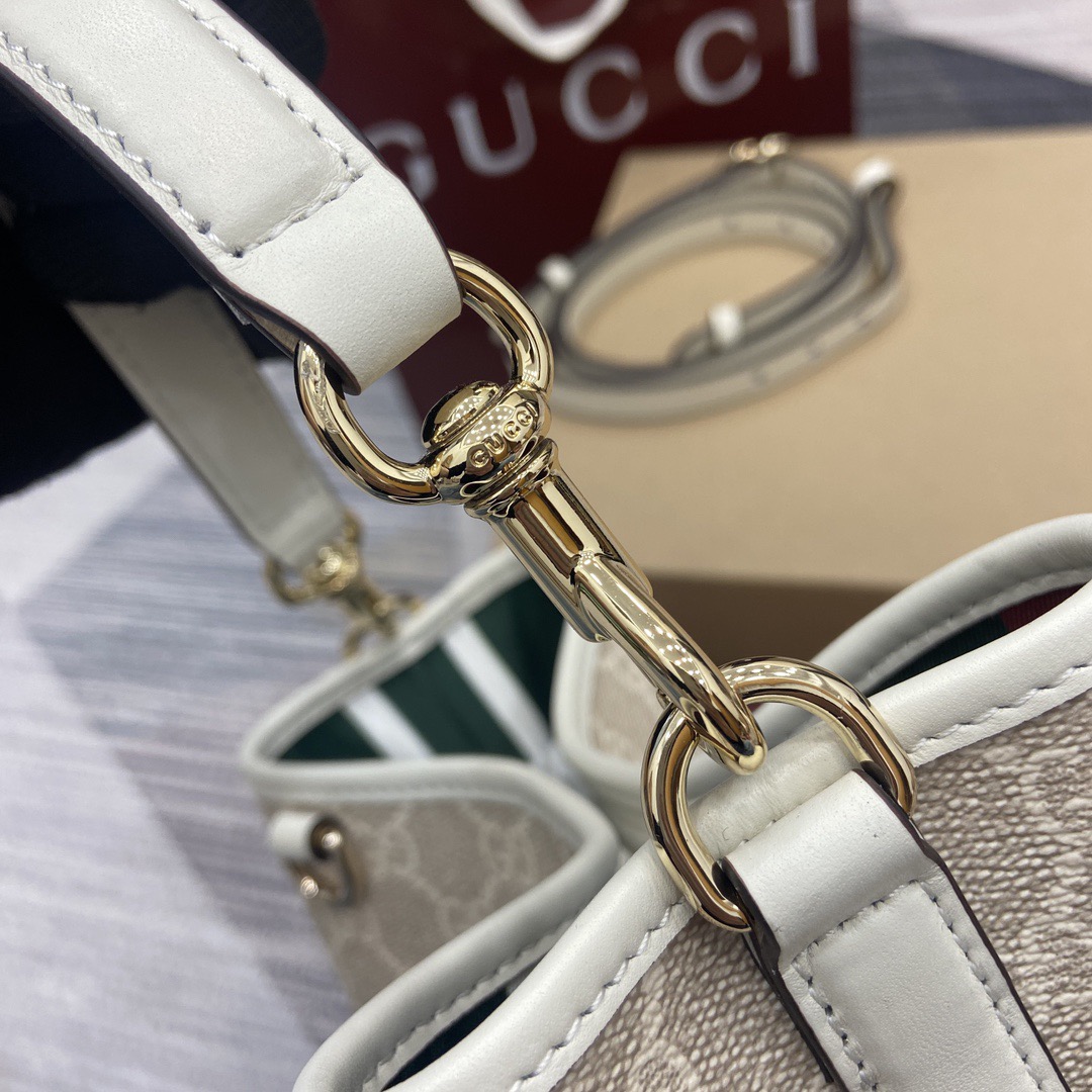 Gucci Emblem Tote Bag