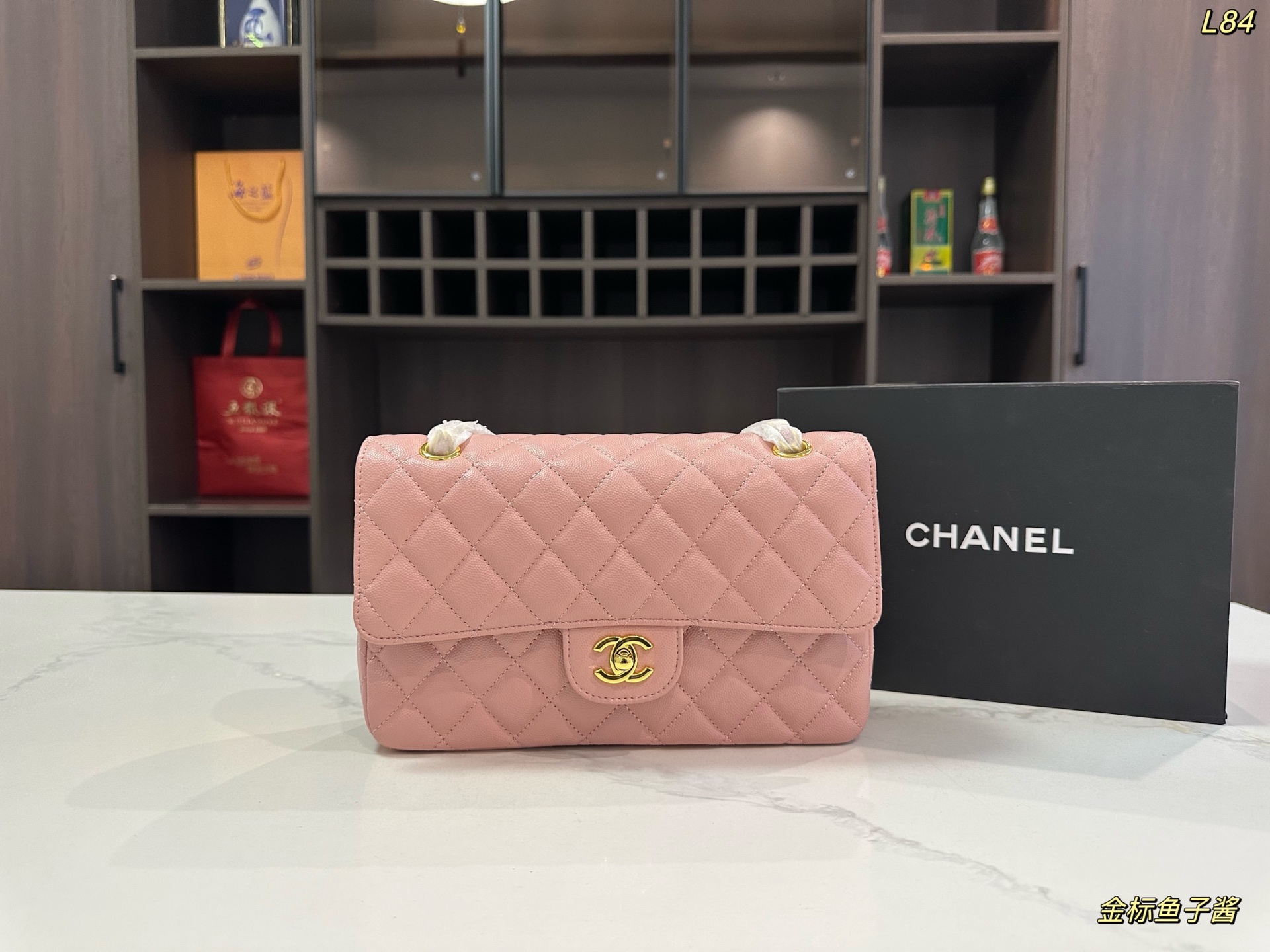 Chanel Classic Flat 25 Golden (Caviar )