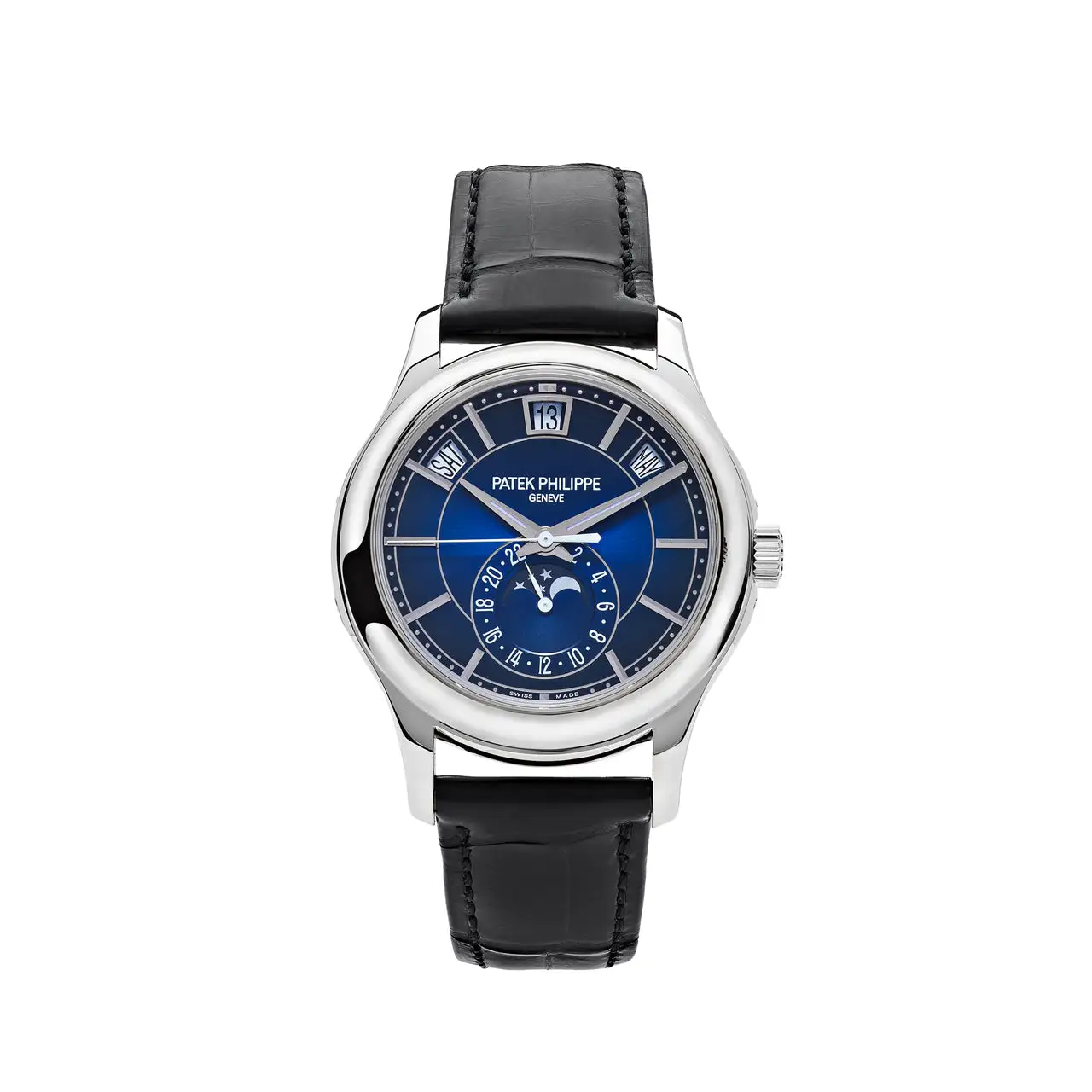 AAAAA-Patek Philippe Complications Annual Calendar White Gold 5205G-013