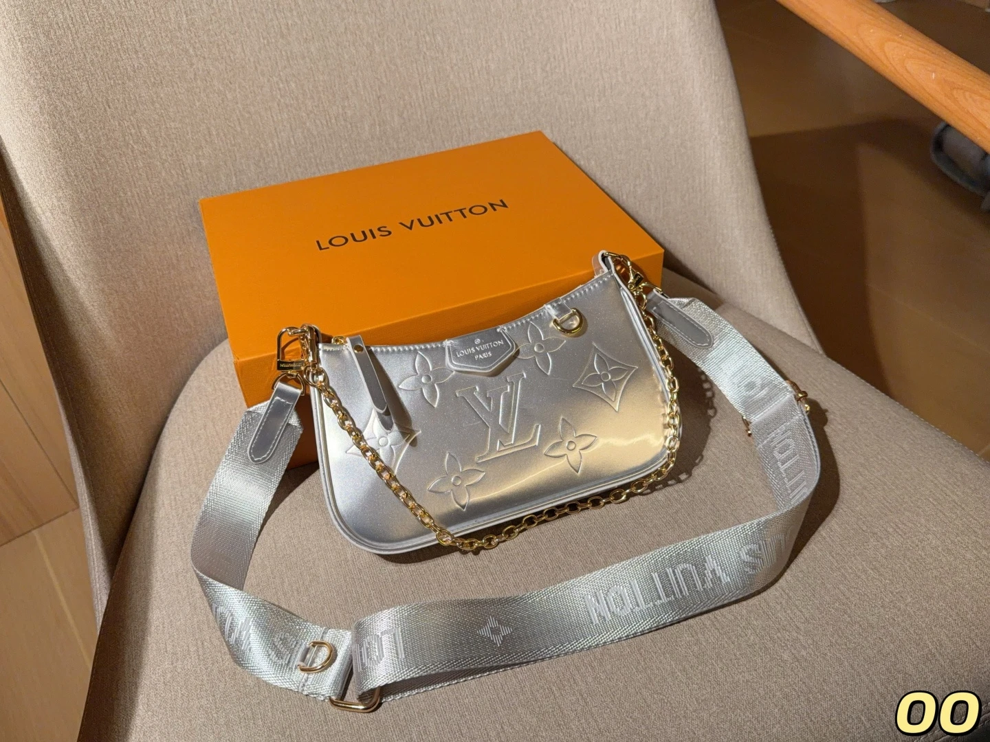 LV Patent Leather Mahjong Bag