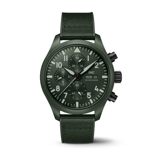 IW389106 PILOT&rsquo;S WATCH (CHRONOGRAPH TOP GUN EDITION &ldquo;WOODLAND&rdquo;)