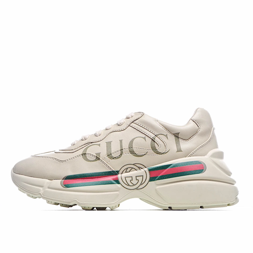 Gucci Rhyton Vintage Trainer Sneaker Dad Running Shoes,