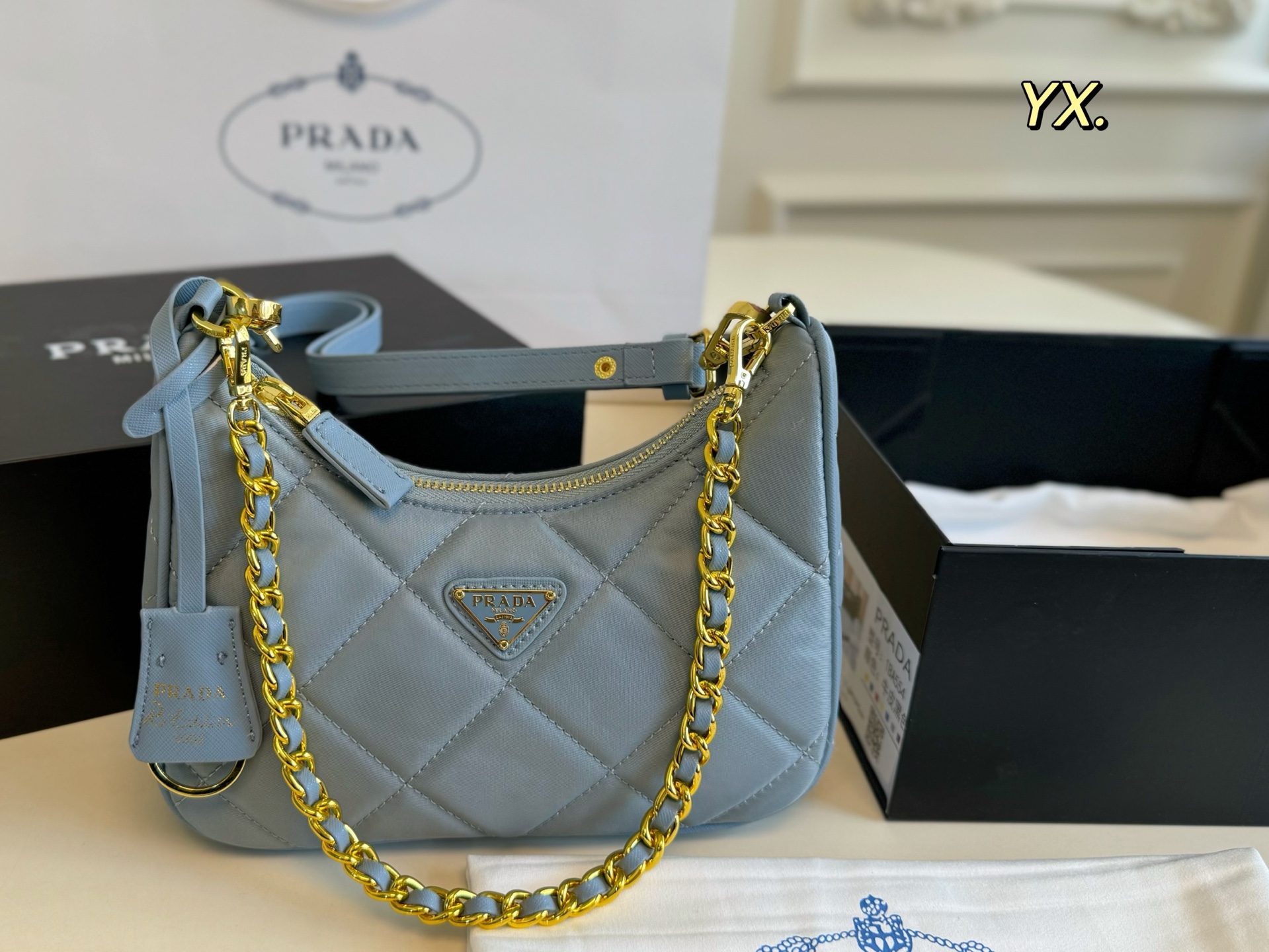 Prada Chain Handle Bag