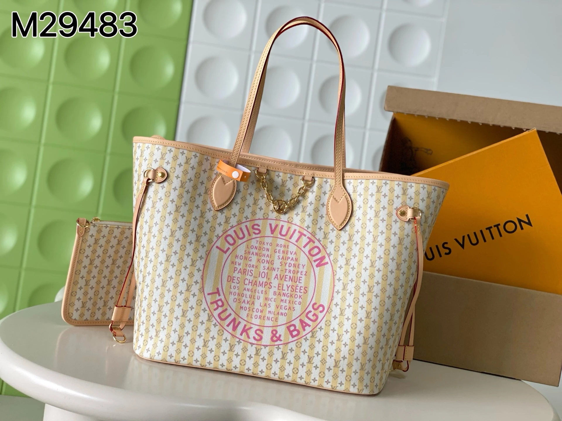 LV Stamp Neverfull